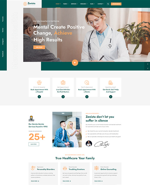 Stack Center Header
